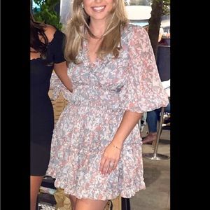 Gorgeous floral mini dress